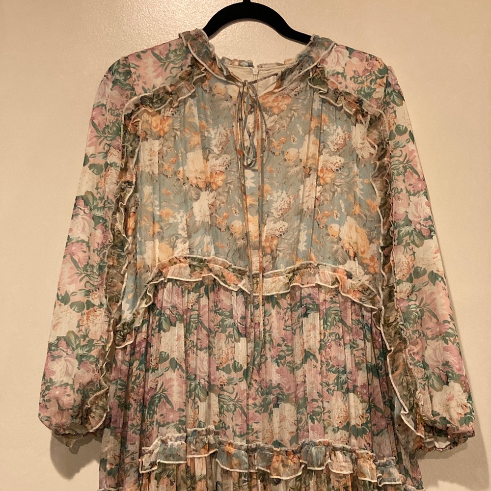 Dainty Jewells Floral Maxi Dress with Ruffles
